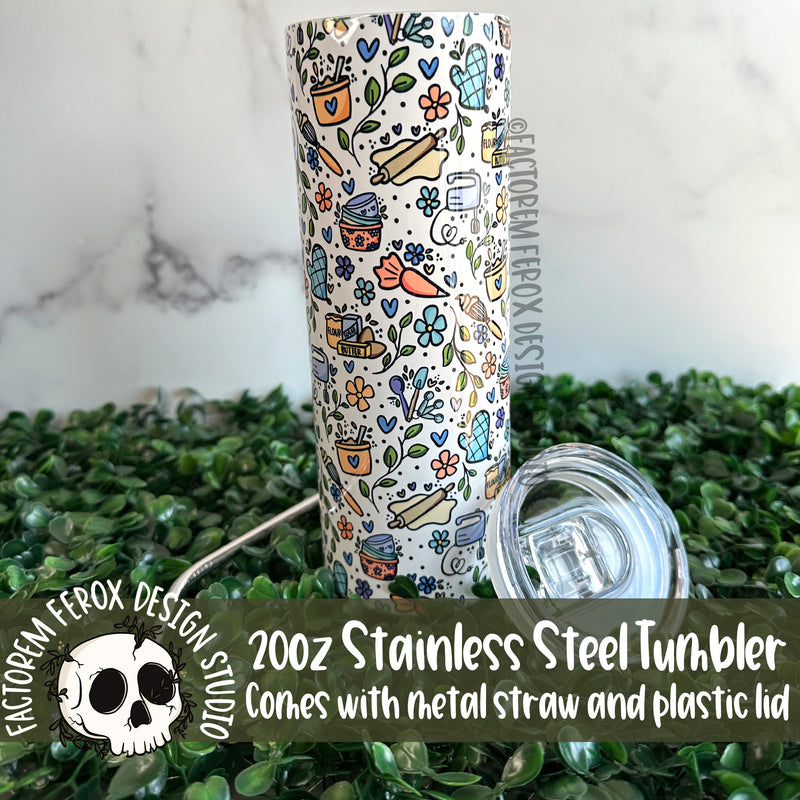 Baking Doodles 20oz Stainless Steel Tumbler ©