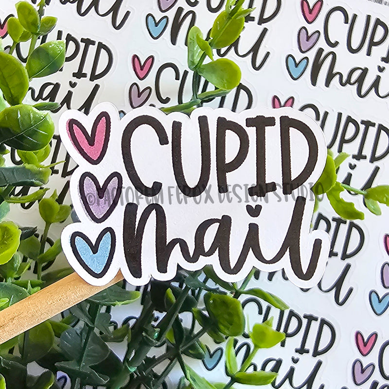 Cupid Mail Sheet of Stickers ©