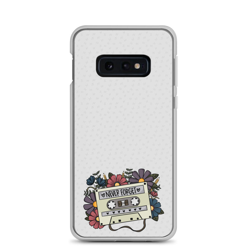 Never Forget Cassette Tape Phone Case for Samsung®