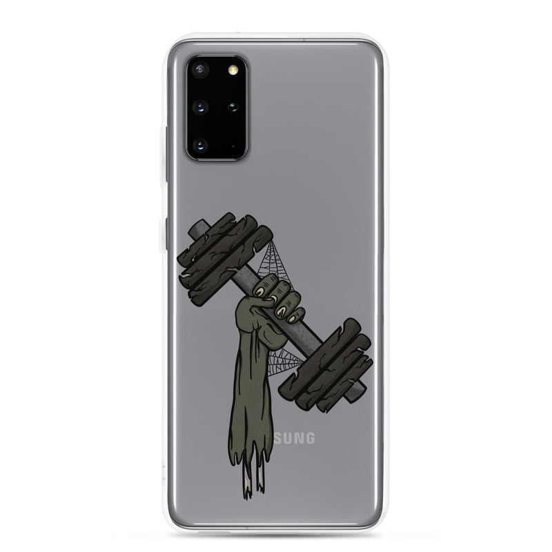 Zombie Arm Weightlifting Clear Case for Samsung®