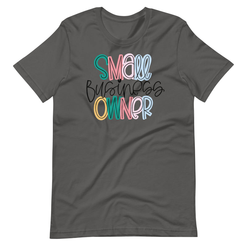 Colorful Small Business Owner Unisex T-Shirt