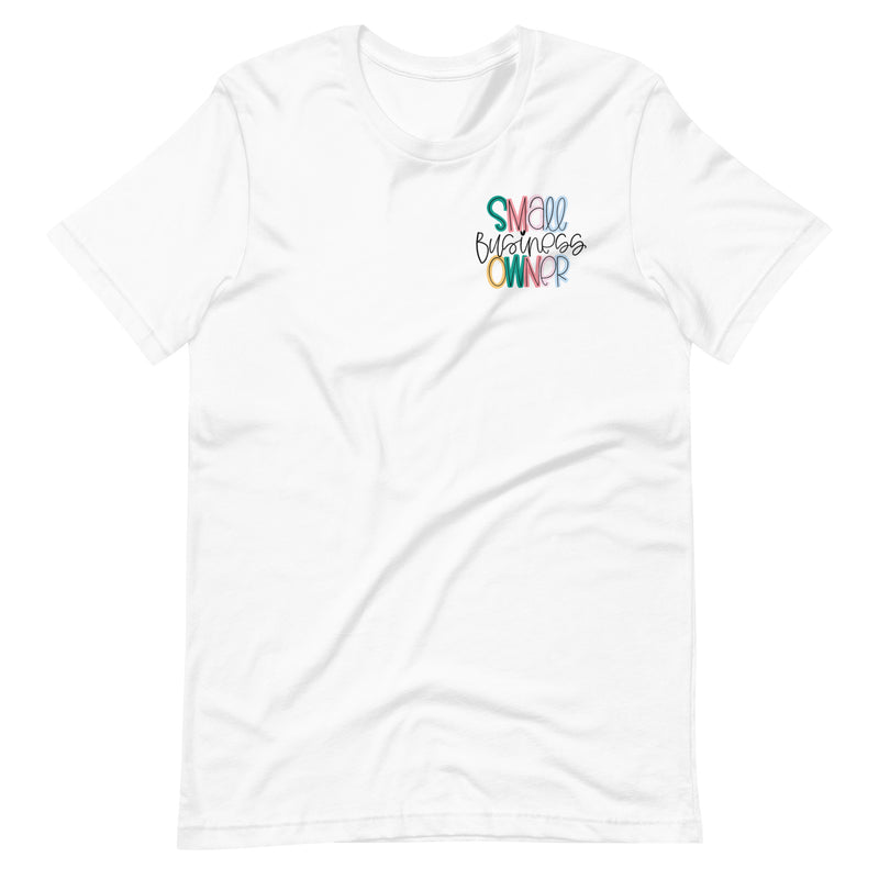Colorful Small Business Unisex T-Shirt