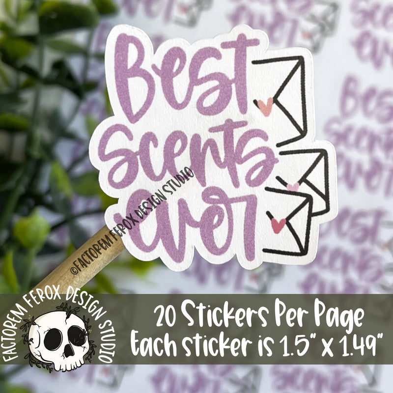 Best Scents Ever Envelopes Sticker ©