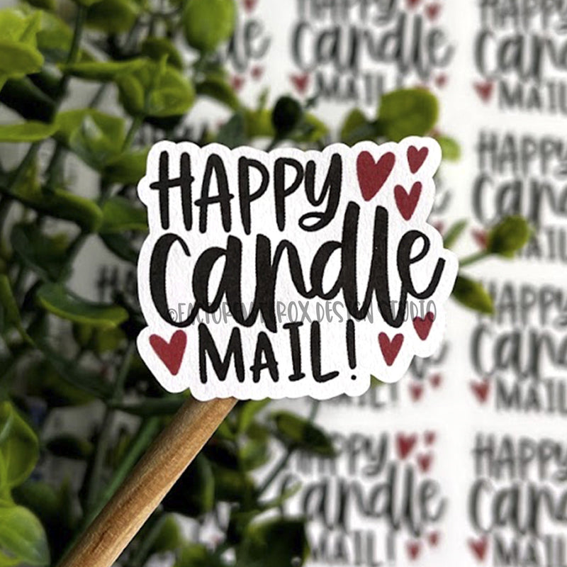 Happy Candle Mail Sticker ©