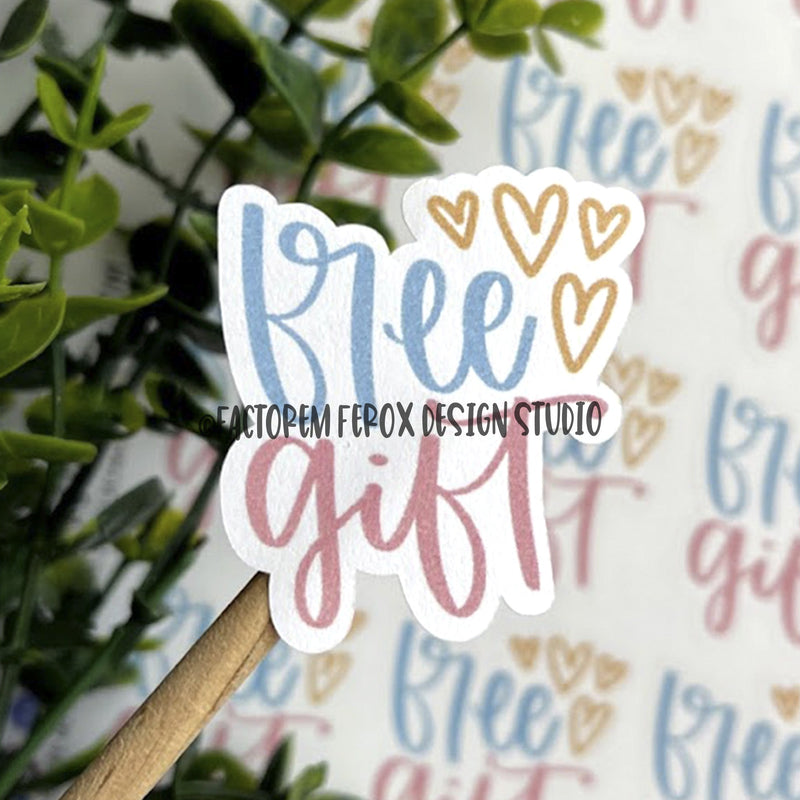 Pastel Free Gift Sticker ©