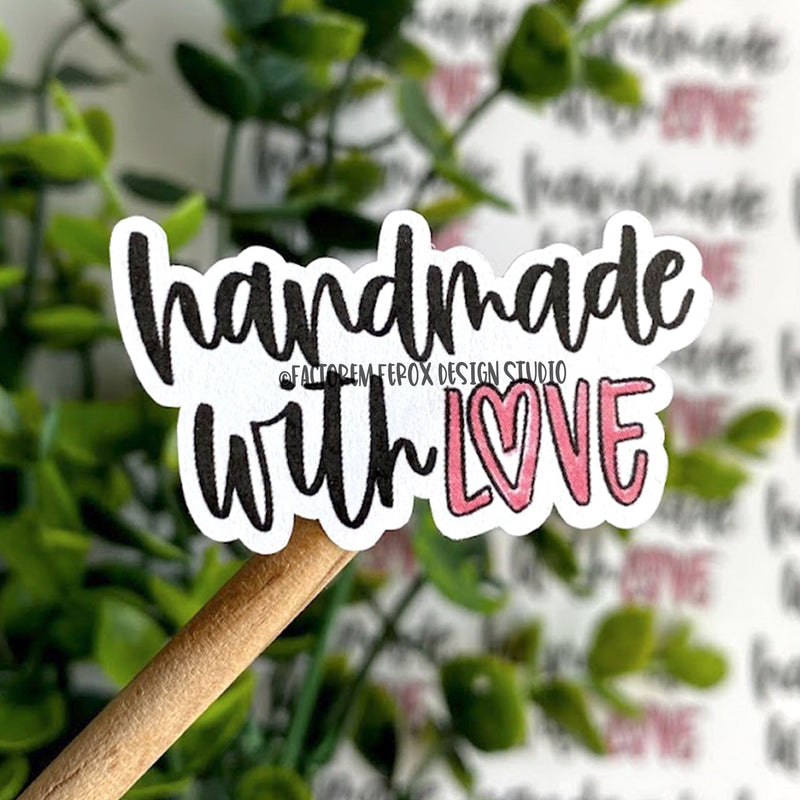 Handmade With Love Sticker ©