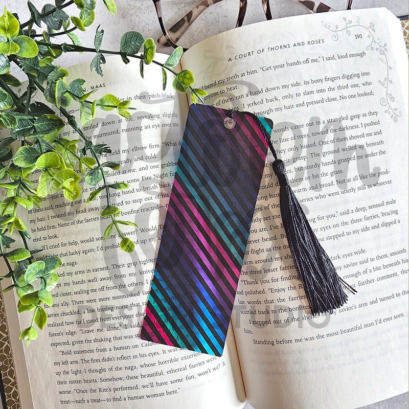 Gemstone Colors Acrylic Bookmark