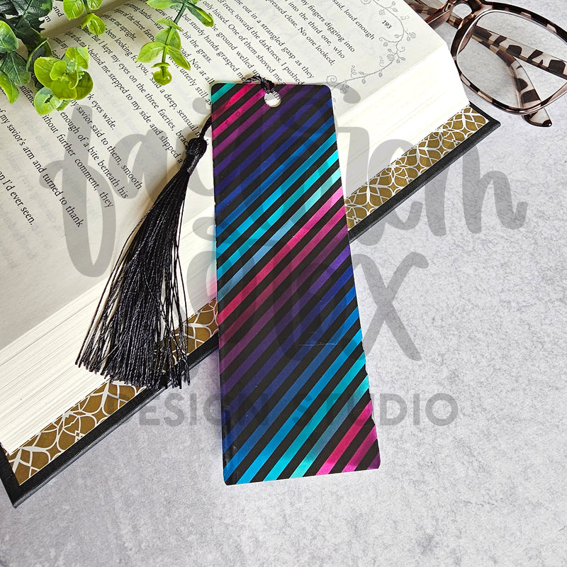 Gemstone Colors Acrylic Bookmark
