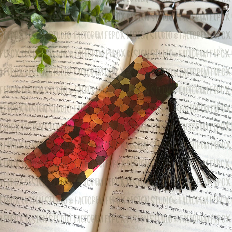 Stained Glass Acrylic Bookmark