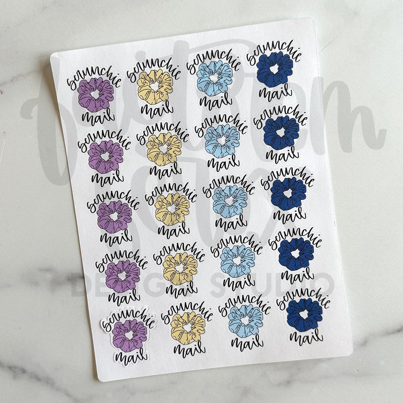 Clearance - Scrunchie Mail Stickers ©