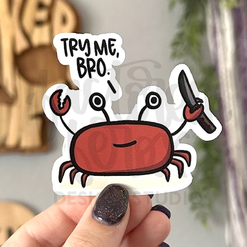 Craig the Crab Vinyl Sticker©