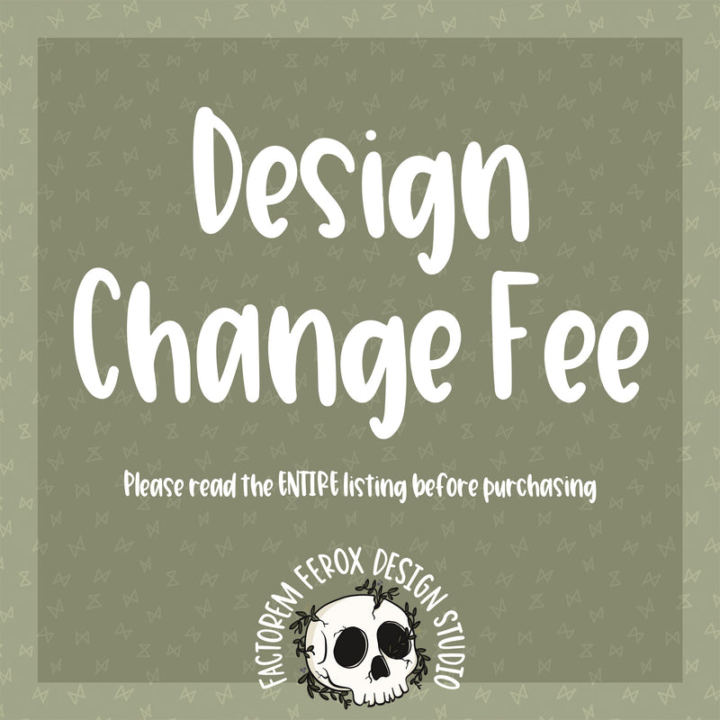 Design-Change Fee