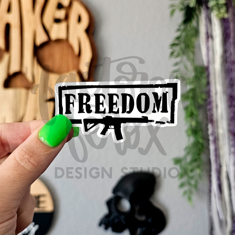 Freedom Vinyl Sticker ©