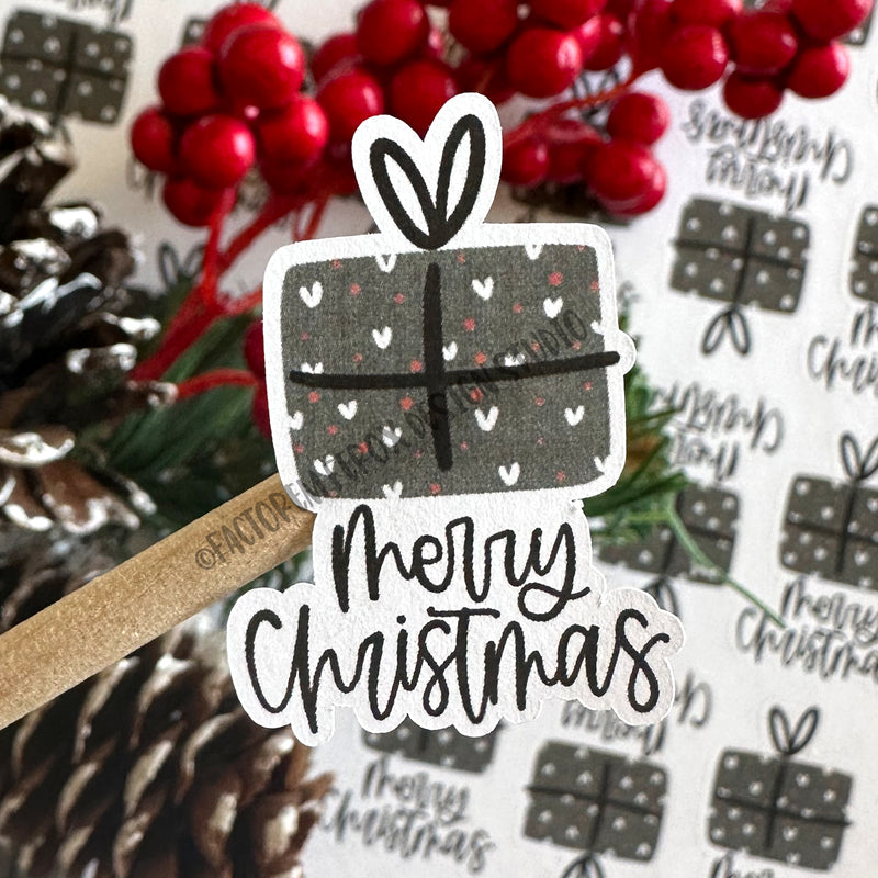Merry Christmas Gift Sheet of Stickers ©