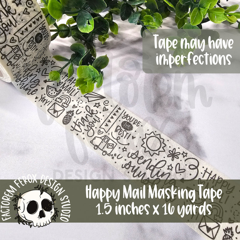 CLEARANCE - Imperfect Happy Mail Packing Tape ©