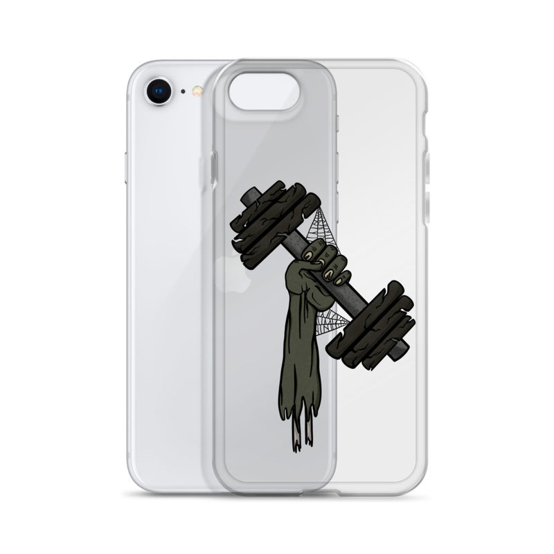 Zombie Arm Weightlifting Clear Case for iPhone®