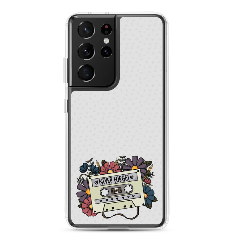 Never Forget Cassette Tape Phone Case for Samsung®