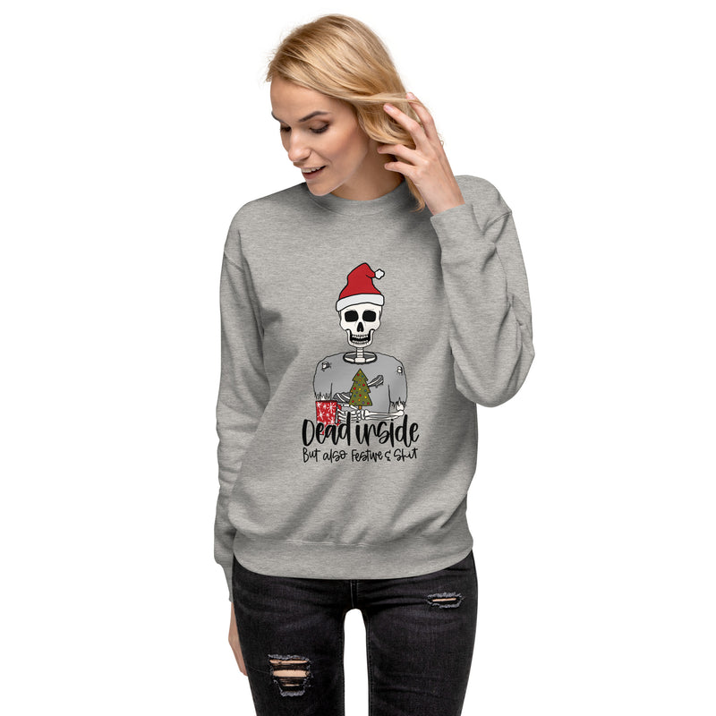 Festive and Shit Unisex Premium Sweatshirt