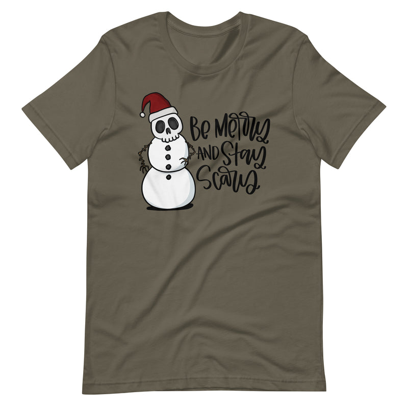 Be Merry and Stay Scary Unisex t-shirt