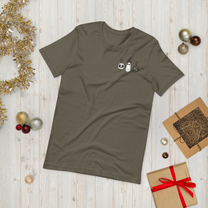 Creepy Christmas Ornaments Unisex T-Shirt