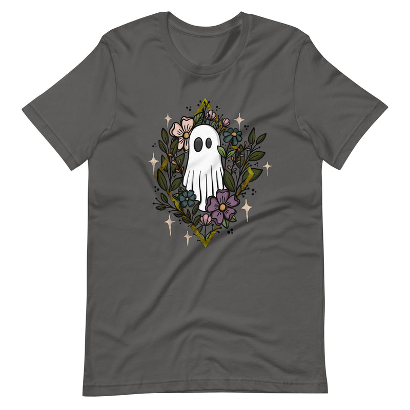 Ghost and Flowers Unisex T-Shirt
