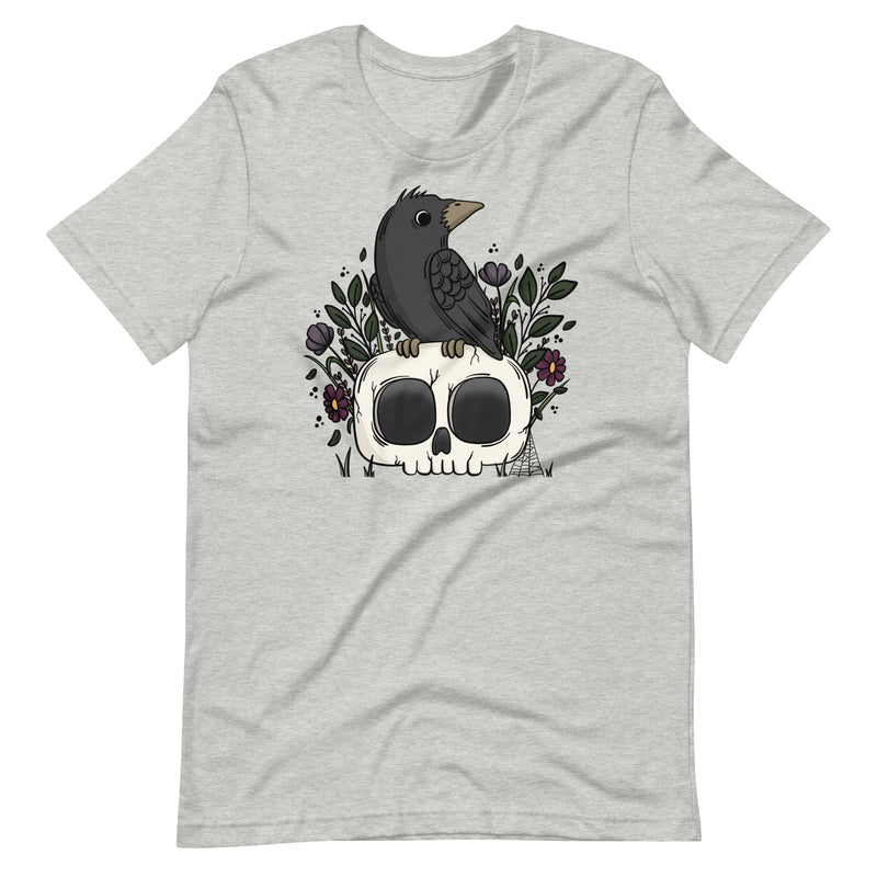 Crow and Skull Unisex t-shirt
