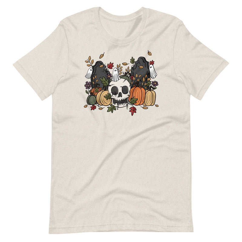 Pumpkin Graveyard Unisex T-Shirt