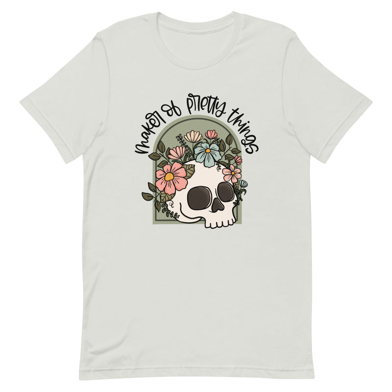 Maker of Pretty Things Large Image on Front Unisex T-shirt