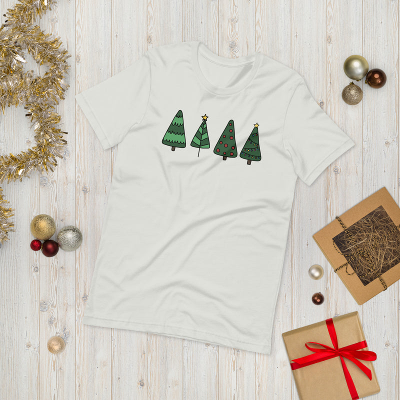 Christmas Trees Unisex t-shirt