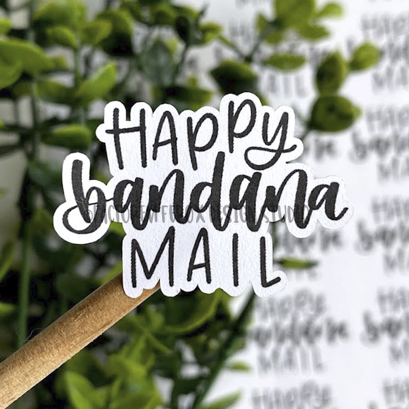 Happy Bandana Mail Sticker ©