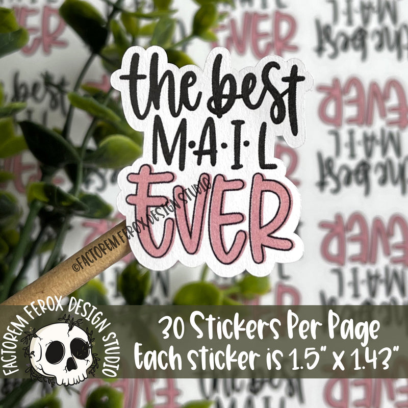 Best Mail Ever Sticker ©