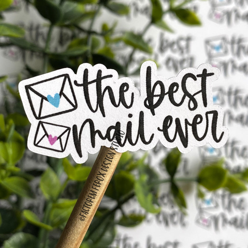 Best Mail Ever Two Envelopes Sticker ©