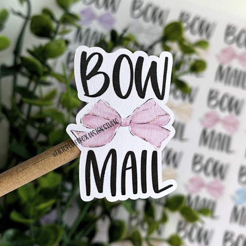 Bow Mail Sticker ©