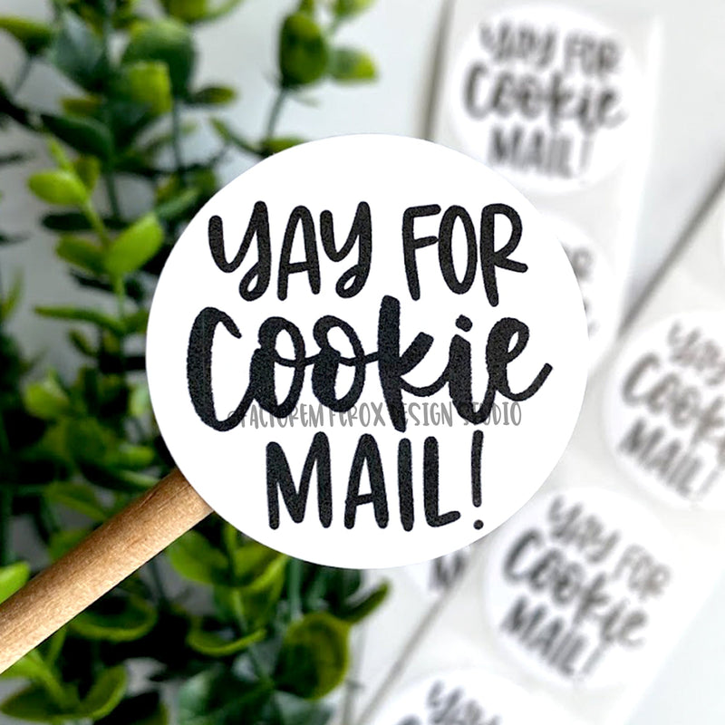 Cookie Mail Stickers on a Roll ©