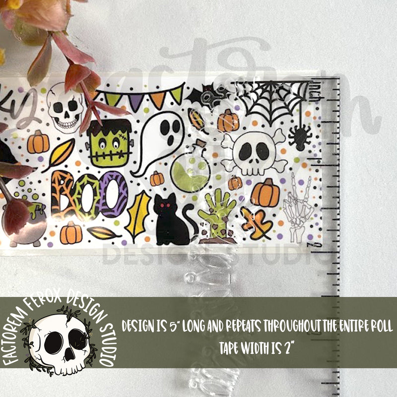 Halloween Glossy Sticker Tape ©