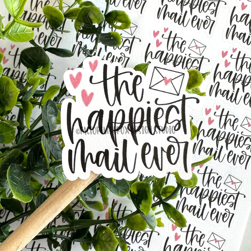 Happiest Mail Ever Sticker ©