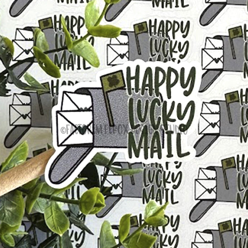 Happy Lucky Mail Sticker ©