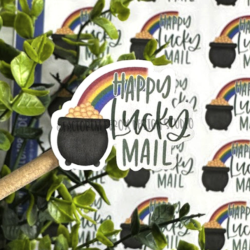 Happy Lucky Mail Sticker ©