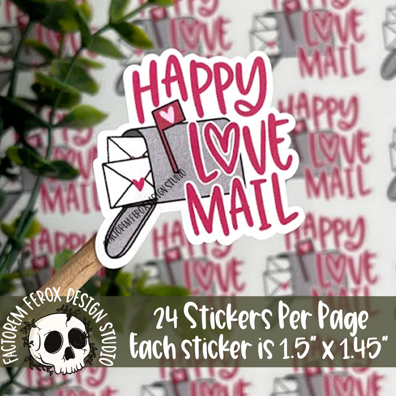 Happy Love Mail Sticker ©