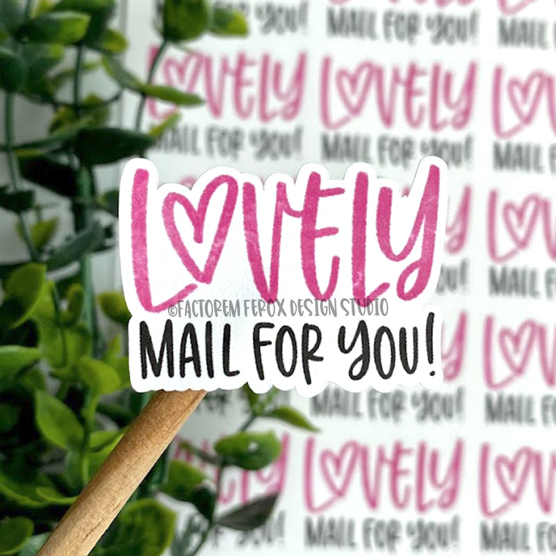 Lovely Mail For You Sticker ©