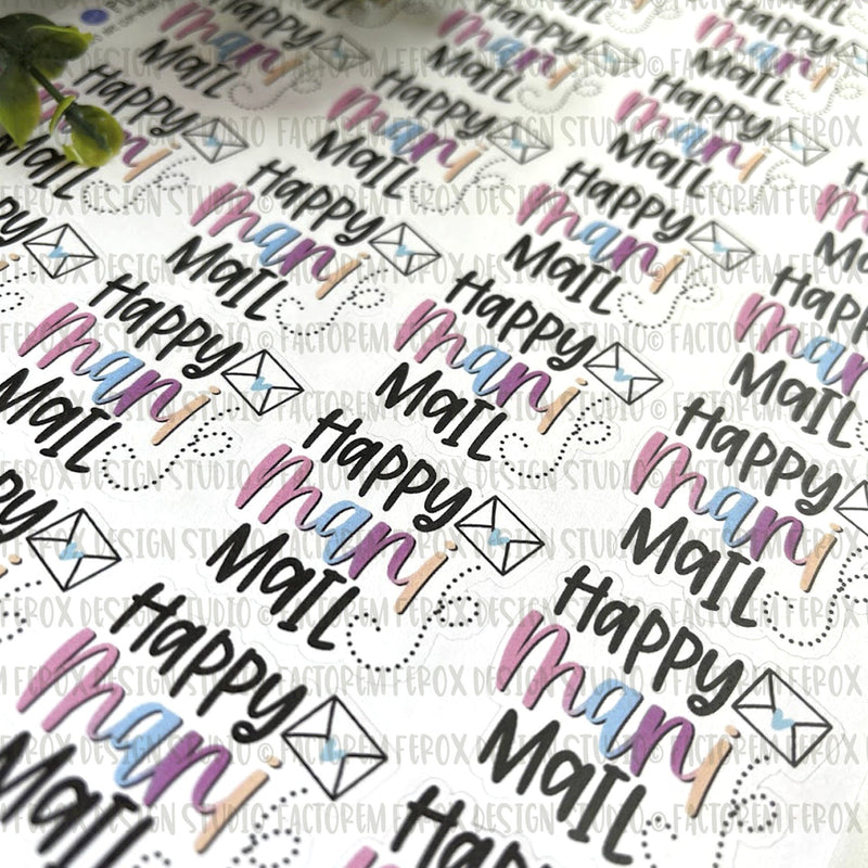 Happy Mani Mail Sticker ©