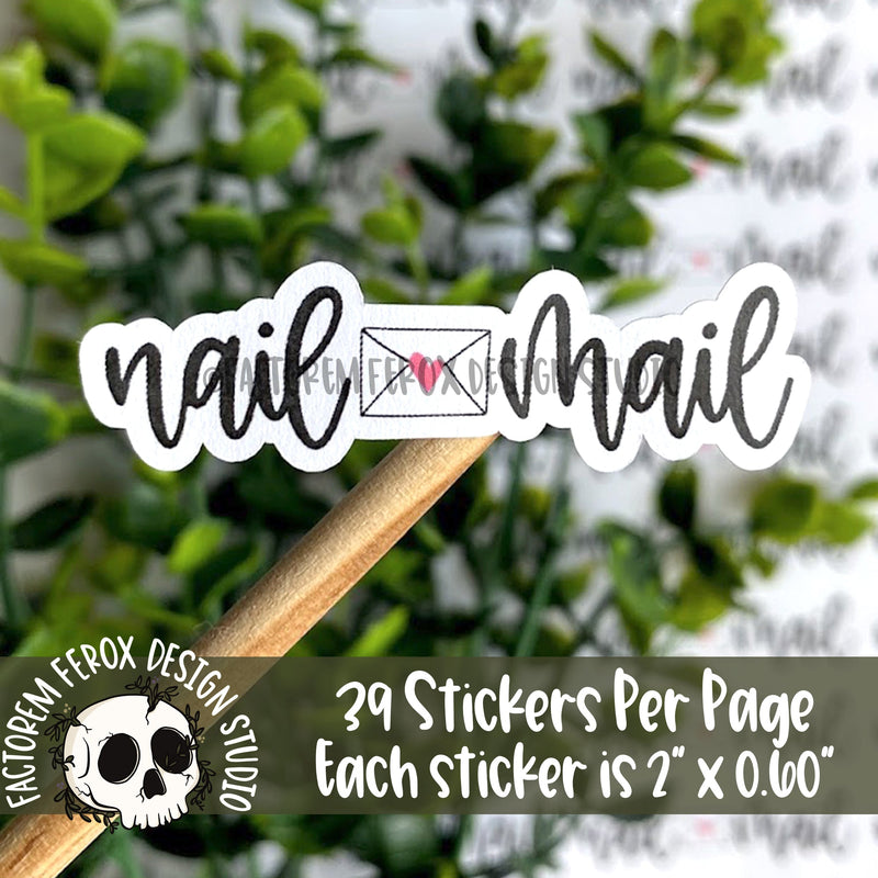 Nail Mail Sticker ©