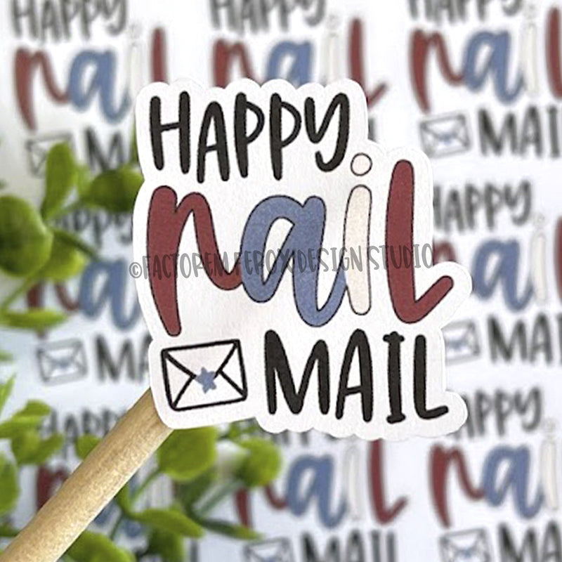Happy Nail Mail Sticker ©
