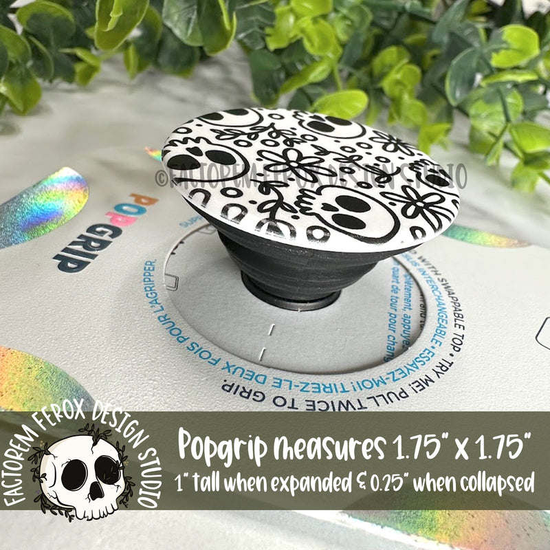 CLEARANCE - Skull Popgrip from Popsockets