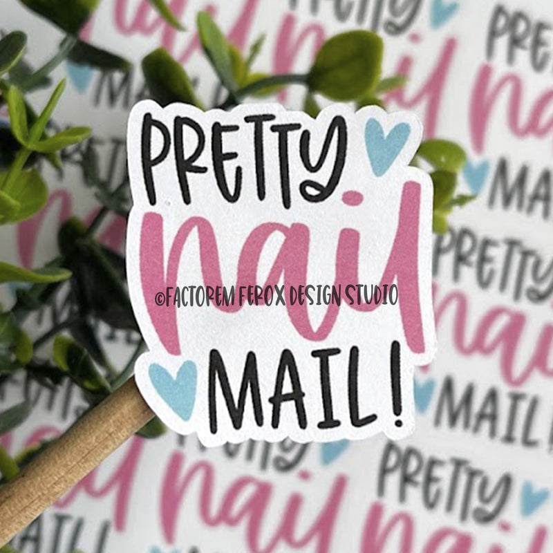 Pretty Nail Mail Sticker ©