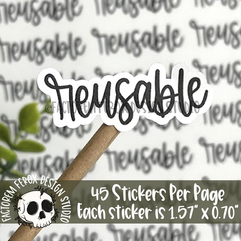 Reusable Sticker ©