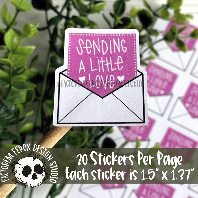Sending a Little Love Sticker ©