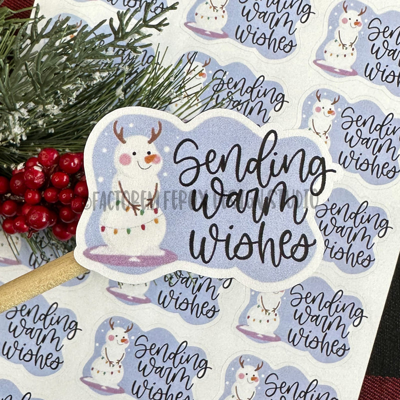 Sending Warm Wishes Sticker ©