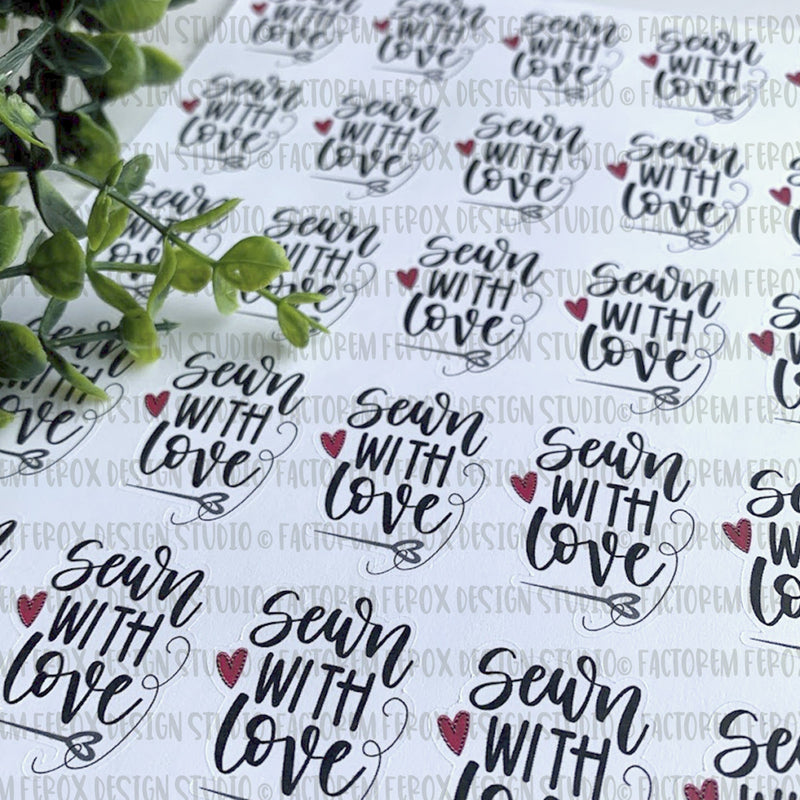 Sewn With Love Sticker ©