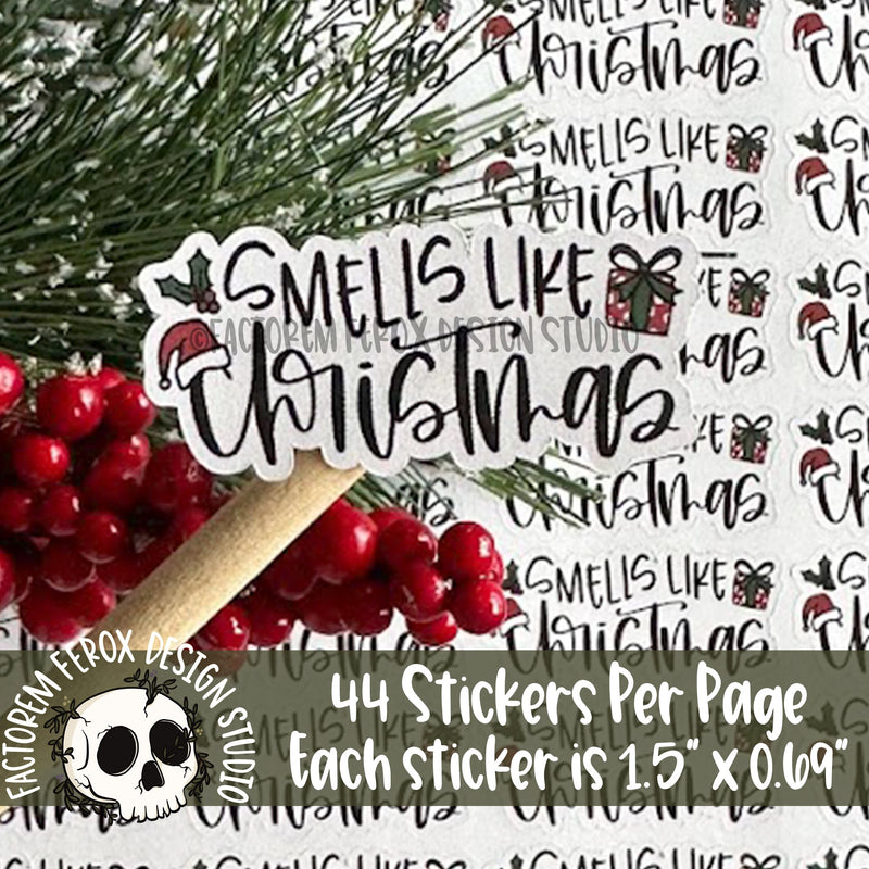 Smells Like Christmas Sticker ©